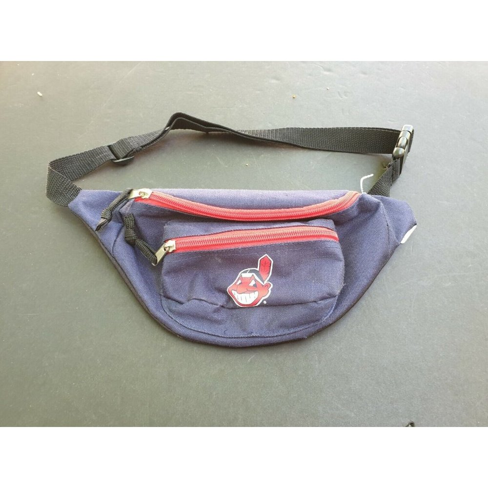 Cleveland Indians Chief Wahoo Fanny Pack Blue